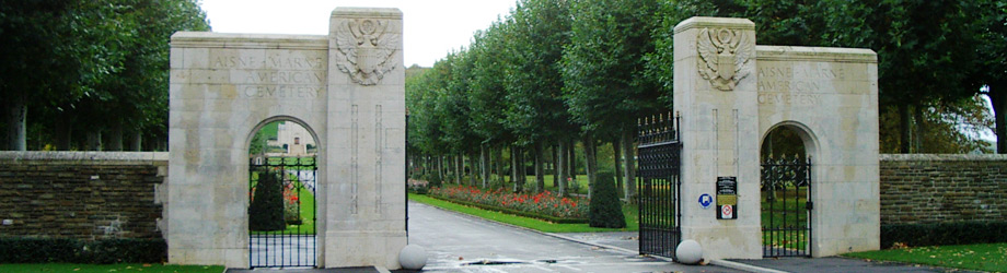Les cimetières militaires américains de 14-18 Aisne