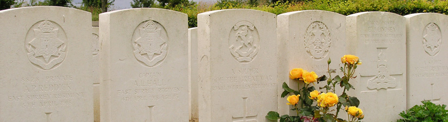 Les cimetières militaires britanniques de 14-18