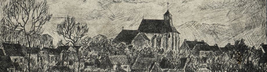 L'église, symbole des destructions lors de la libération