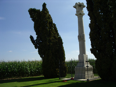 Monument au 1er bataillon du Loyal North Lancashire