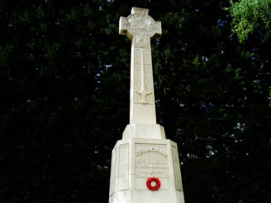 Monument au 8ème Argyll and Sutherland Highlanders