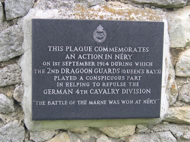 Plaque au 2ème Dragoon Guards #1/2